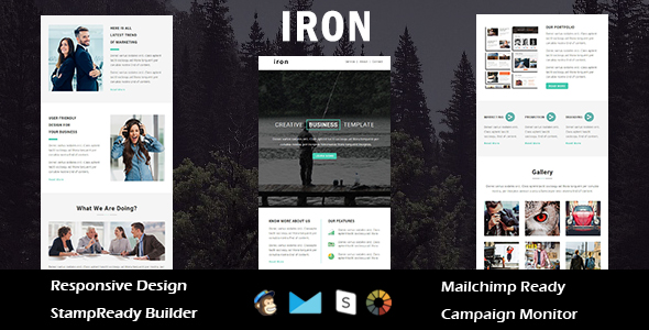 Run - Multipurpose Responsive Email Template with Stampready Builder Access - 3